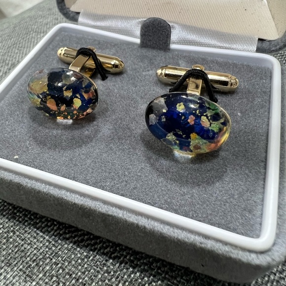 Vintage Stafford Cuff Links Never Used, New With Gold Filled and Contemporary. - Picture 7 of 7
